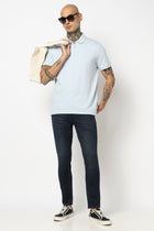 MENS DARK BLUE ANKLE FIT JEANS - Jeans - 250810479