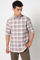 MERIK Mid Pink Checkered Shirt - Shirt - 250330878