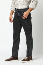 Mid Black Relaxed Fit Jeans - Jeans - 240210124