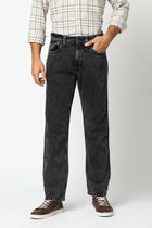 Mid Black Relaxed Fit Jeans - Jeans - 240210124