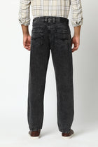 Mid Black Relaxed Fit Jeans - Jeans - 240210124