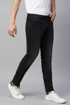 Mid Black Slim Fit Jeans - Jeans - 221211152