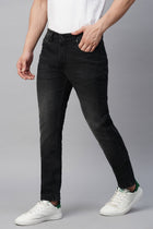 Mid Black Slim Fit Jeans - Jeans - 221211152