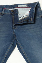 MID BLUE ANKLE FIT MENS JEANS - Jeans - 250710419