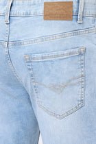 Mid Blue Distressed Jeans - Jeans - 230510406