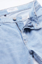 Mid Blue Distressed Jeans - Jeans - 230510406