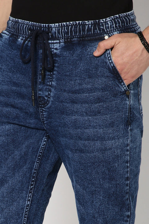 Mid Blue Jogger - Jeans - 241010142