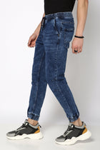 Mid Blue Jogger - Jeans - 241010142