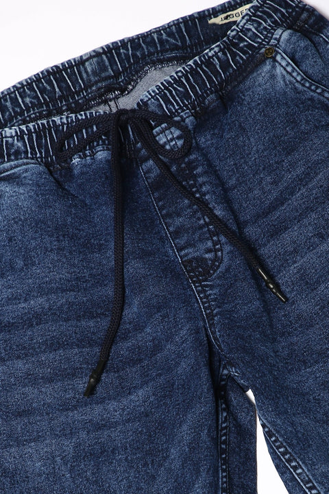 Mid Blue Jogger - Jeans - 241010142