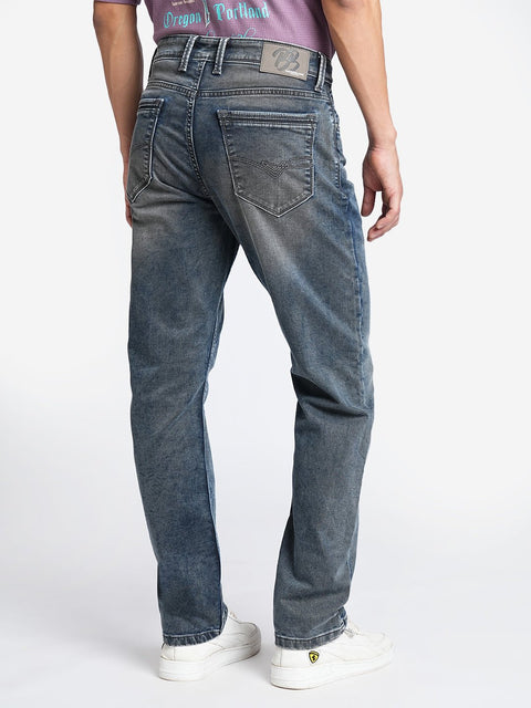 Mid Blue Relax Fit Jeans - Jeans - 231110852