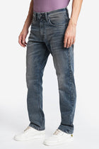 Mid Blue Relax Fit Jeans - Jeans - 231110852