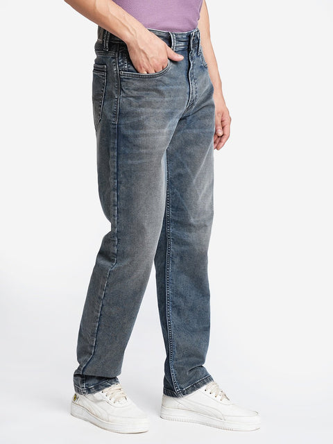 Mid Blue Relax Fit Jeans - Jeans - 231110852