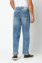 Mid Blue Relaxed Fit Jeans - Jeans - 240310179