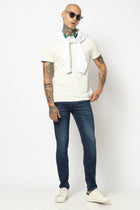 MID BLUE STRAIGHT FIT MENS JEANS - Jeans - 250710444