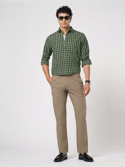 MINT CHECKERED COTTON SHIRT-Shirt - 251032913