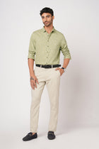 MINT FLORAL PRINTED COTTON SHIRT-Shirt - 251033465