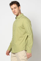 Mint Solid Full Sleeve Shirt - Shirts - 250731622