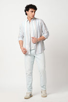 MINT STRIPED OXFORD SHIRT-Shirt - 250932461