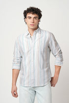 MINT STRIPED OXFORD SHIRT-Shirt - 250932461