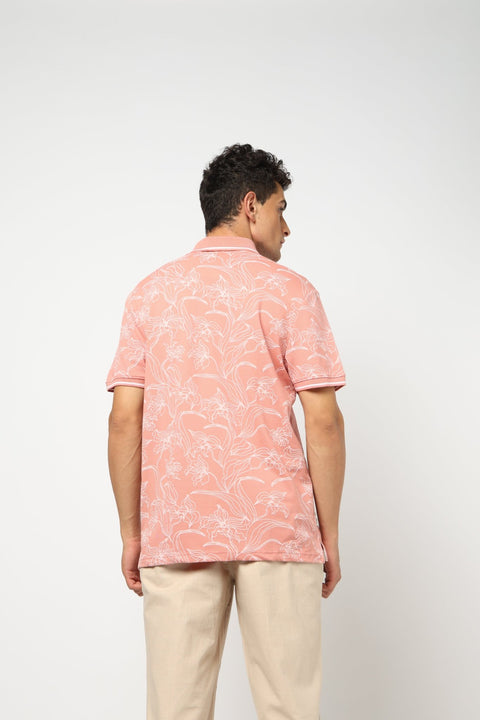 MIREN Printed POLO T-Shirt - T-Shirt - 2411300922