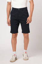 NAVY REGULAR FIT SHORTS - Shorts - 251050006
