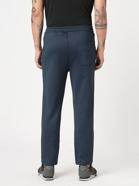 NAVY RELAXED TRAVLLER TROUSER - Trousers - 251141443