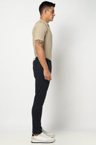 Navy Slim Fit Men's Trouser - Trouser - 240340061