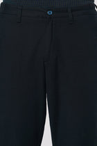 NAVY SLIM TRAVELLER TROUSER - Trousers - 251141426