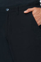 NAVY SLIM TRAVELLER TROUSER - Trousers - 251141426