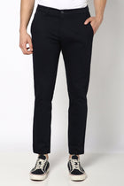 Navy Traveller Fit Trouser - Trousers - 241041389