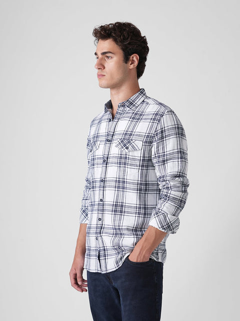 NAVY UTILITY POCKET SHIRT-Shirt - 251032833