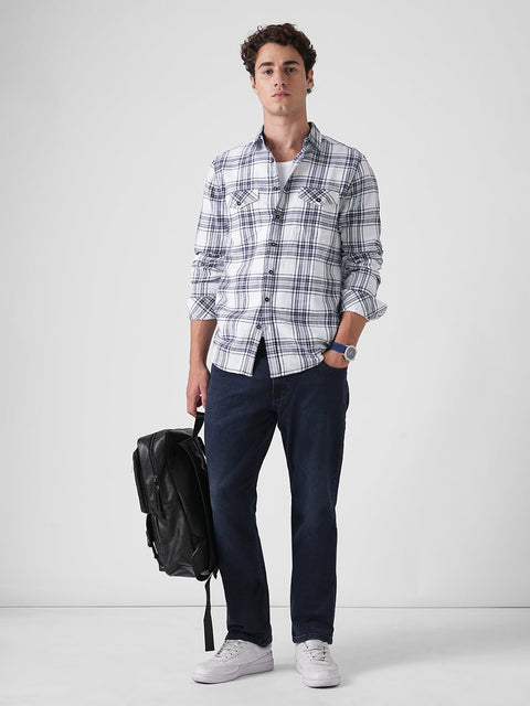 NAVY UTILITY POCKET SHIRT-Shirt - 251032833