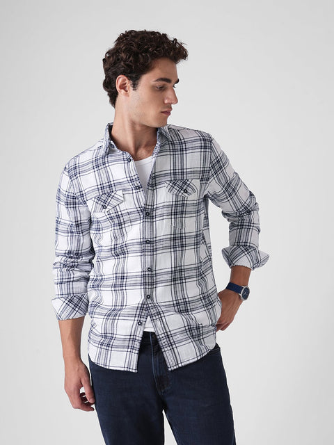 NAVY UTILITY POCKET SHIRT-Shirt - 251032833