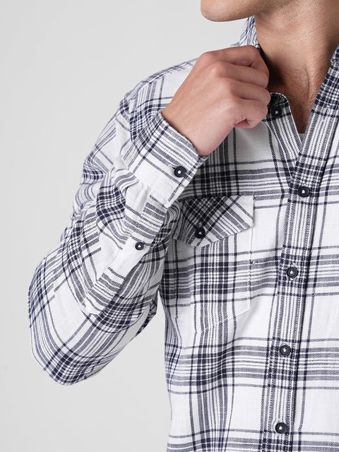 NAVY UTILITY POCKET SHIRT-Shirt - 251032833