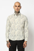 OFF WHITE ALL OVER PRINTED COTTON SHIRT-Shirt - 250832096