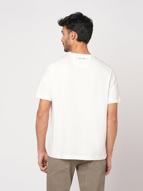 OFF WHITE CREW NECK GRAPHIC T - SHIRT - T Shirt - 250930860