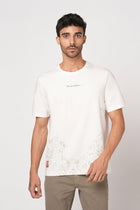 OFF WHITE CREW NECK GRAPHIC T - SHIRT - T Shirt - 250930860