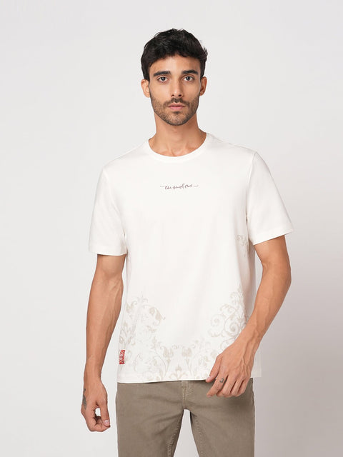 OFF WHITE CREW NECK GRAPHIC T - SHIRT - T Shirt - 250930860