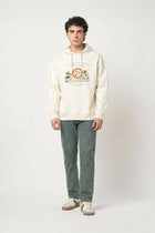 OFF WHITE FLEECE PULLOVER HOODIE - Sweatshirt - 250960101