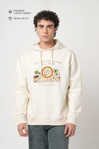 OFF WHITE FLEECE PULLOVER HOODIE - Sweatshirt - 250960101