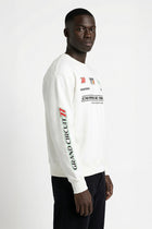 OFF WHITE FLEECE ROUND NECK SWEATSHIRT - Sweatshirt - 251060269