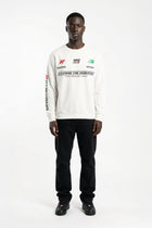 OFF WHITE FLEECE ROUND NECK SWEATSHIRT - Sweatshirt - 251060269