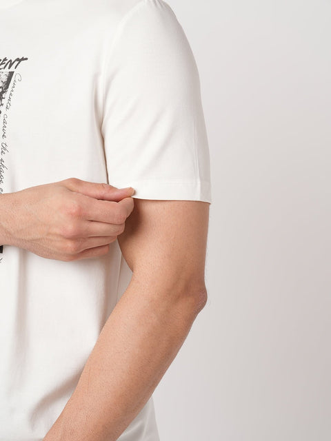 OFF WHITE GRAPHIC CREW NECK T SHIRT - T Shirt - 250930914