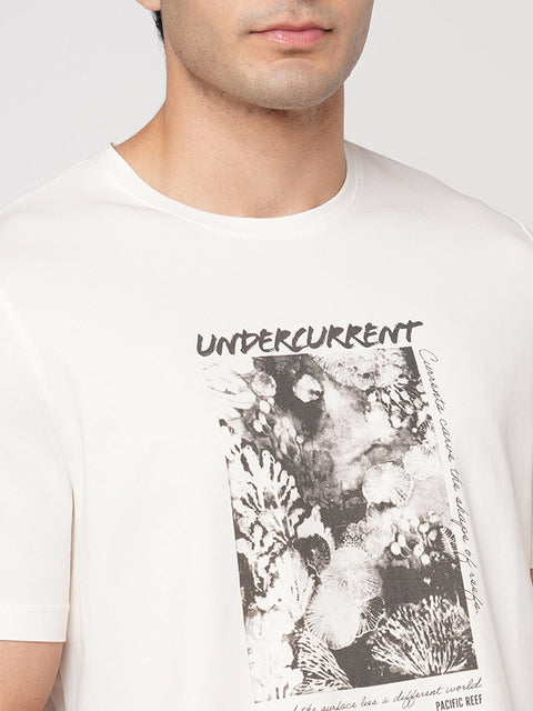 OFF WHITE GRAPHIC CREW NECK T SHIRT - T Shirt - 250930914