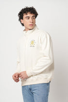 OFF WHITE HIGH NECK SWEATSHIRT - Sweatshirt - 250960066