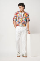 OFF WHITE MEDITERRANEAN COLLAGE PRINTED SHIRT-Shirt - 250932511
