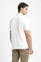 Off White Polo Cotton T-Shirt - T-Shirt - 240100001