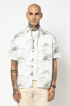OFF WHITE PRINTED HALF SLEEVE SHIRT-Shirts - 250531223