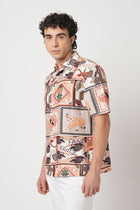 OFF WHITE RELAXED FIT FAUNA PRINTED SHIRT-Shirt - 250932527