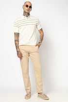 OFF WHITE STRIPED FLATKNIT POLO - T Shirt - 250930846